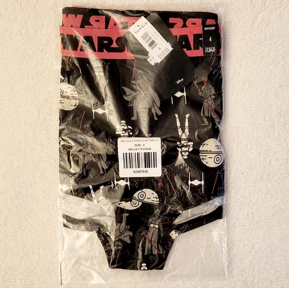 ❤️NWT VINTAGE TORRID STAR WARS BOYSHORT PANTY - VADER STORMTROOPER PLUS SIZE 4X - Picture 6 of 9
